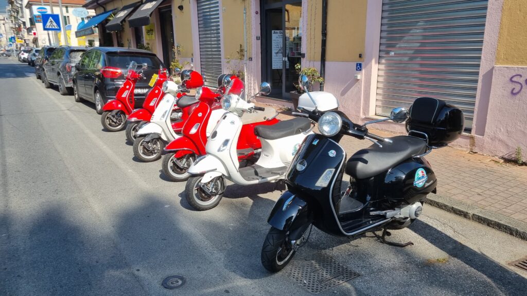 vespas at store